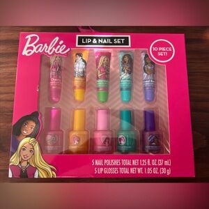 Mattel Barbie Lip & Nail Set